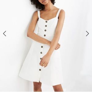 Madewell Button-Front Tank Dress